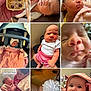 Aiyah joined the competition — help win amazing prizes! baby, blanket, car_seat, child, clothing, couch, cute, expression, family, headband, holding, indoors, infant, newborn, pacifier, person, portrait, skin, sleeping, toddler