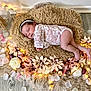 Maria Valentina a rejoint le concours — aidez-le/la à gagner de superbes lots ! baby, cozy, cute, decorative, fairy_lights, floral_arrangement, headband, indoor, infant, lace_outfit, newborn, peaceful, pink_flowers, portrait, resting, sleeping, soft_lighting, soft_rug, white_flowers, wooden_floor