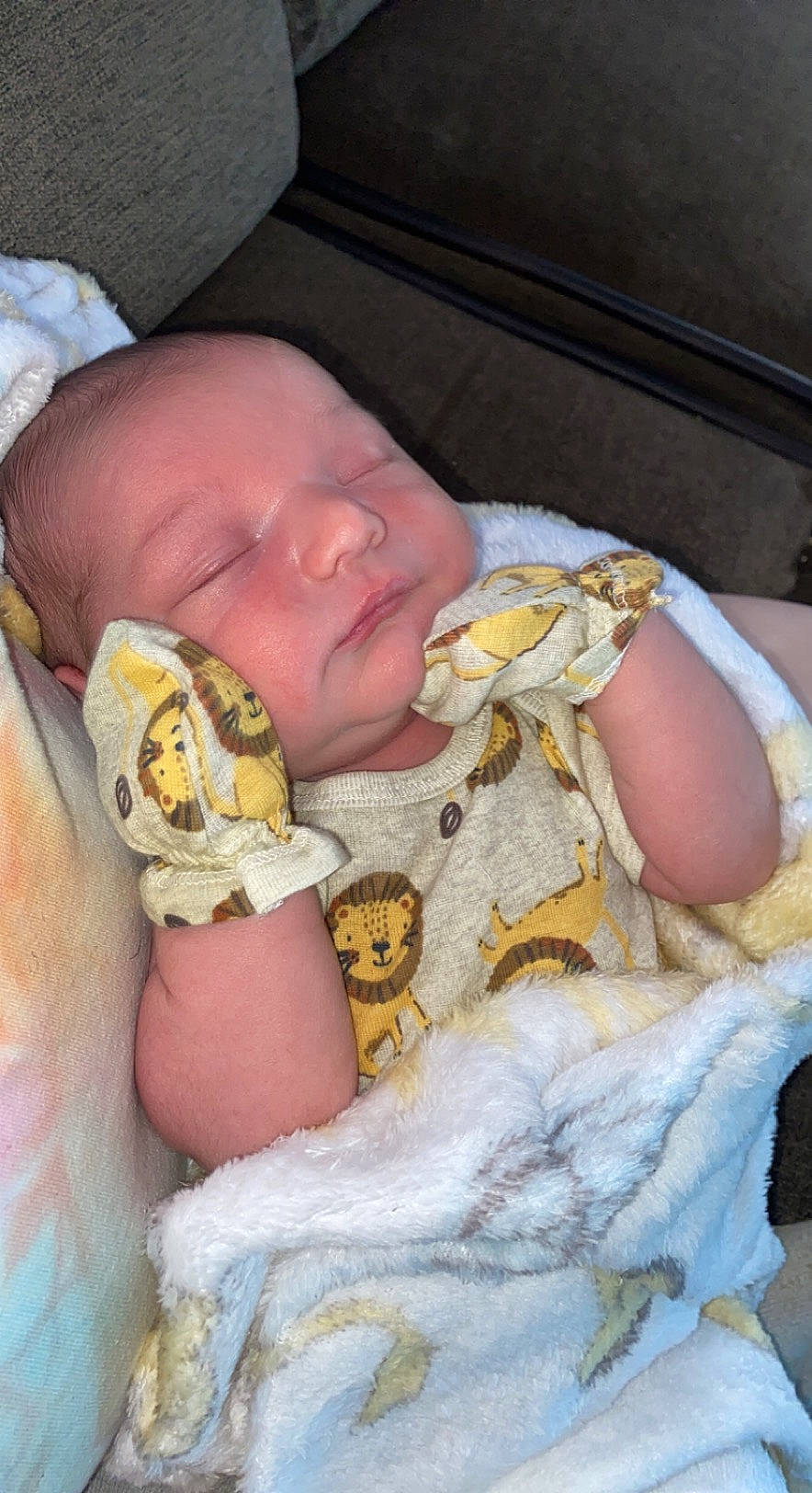 Xayden joined the competition — help win amazing prizes! arm, baby, baby_products, baby_toddler_clothing, cheek, child, comfort, finger, hand, head, human_body, iris, leg, linens, mouth, nail, person, skin, textile, thumb