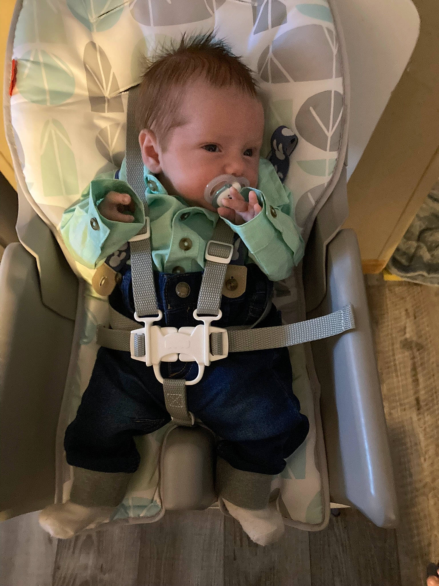 Axl joined the competition — help win amazing prizes! auto_part, baby, baby_carriage, baby_products, baby_safety, baby_toddler_clothing, car_seat, cheek, comfort, eye, head, iris, mouth, person, personal_protective_equipment, seat_belt, service, sitting, skin, space