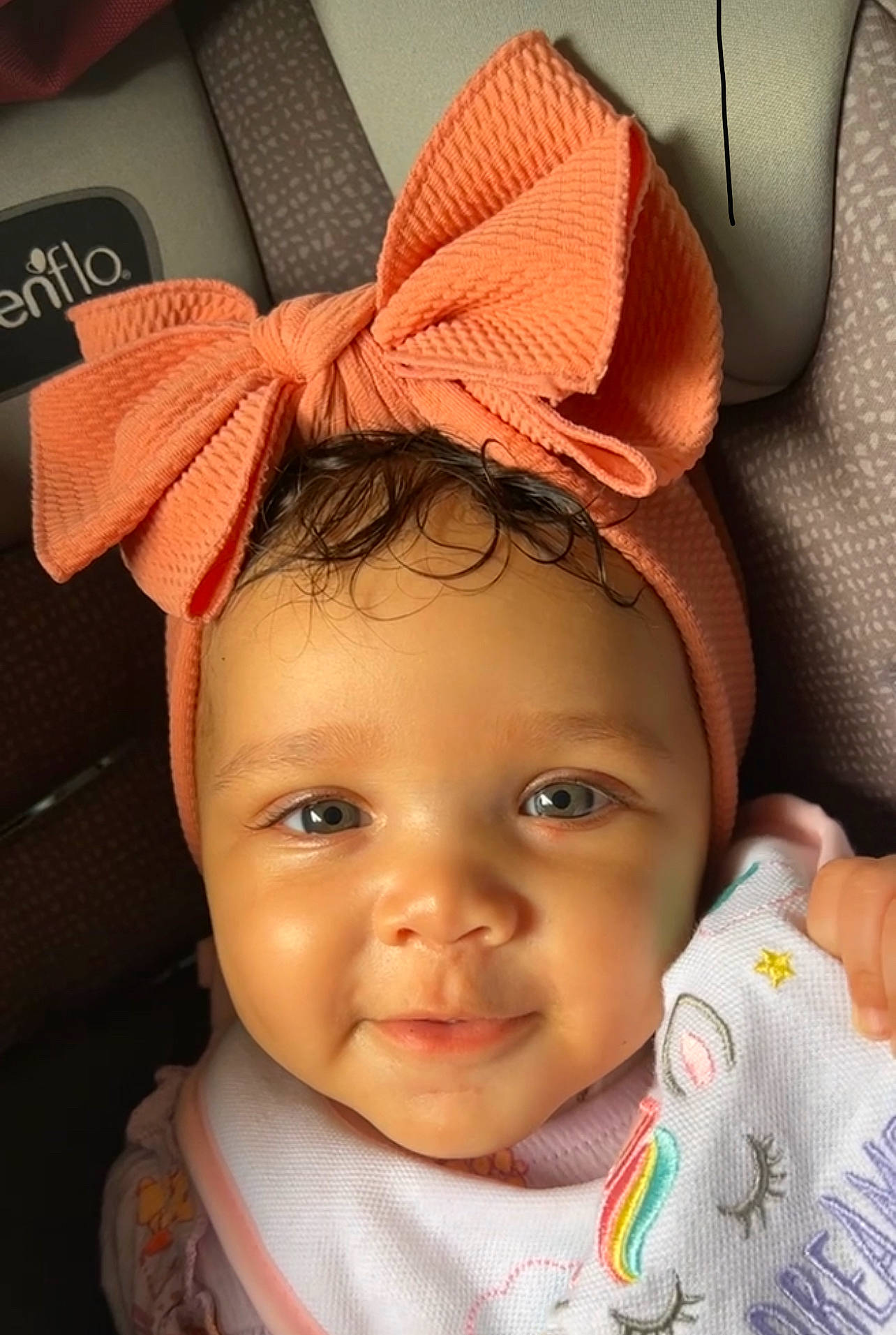 Anaviah is registered to the contest to win money with this photo: baby, beauty, cap, cheek, child, chin, costume_hat, eye, eyebrow, eyelash, forehead, happy, head, headgear, lip, nose, organ, person, pink, skin