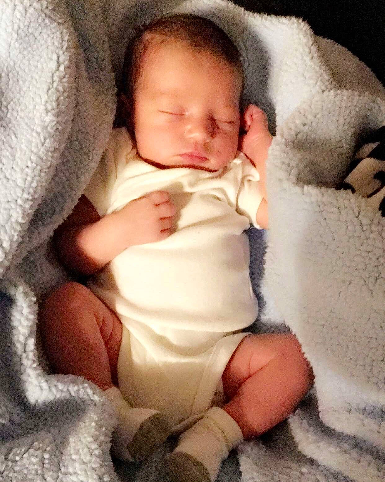 Hendrix is registered to the contest to win money with this photo: baby, baby_sleeping, bedtime, birth, cheek, child, comfort, finger, hand, head, mouth, nap, nose, person, skin, sleep, toddler