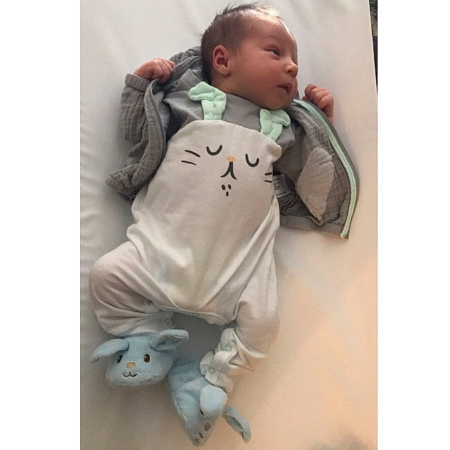 Hendrix joined the competition — help win amazing prizes! arm, baby, baby_products, baby_toddler_clothing, child, outerwear, person, product, sleeve, t_shirt, toddler