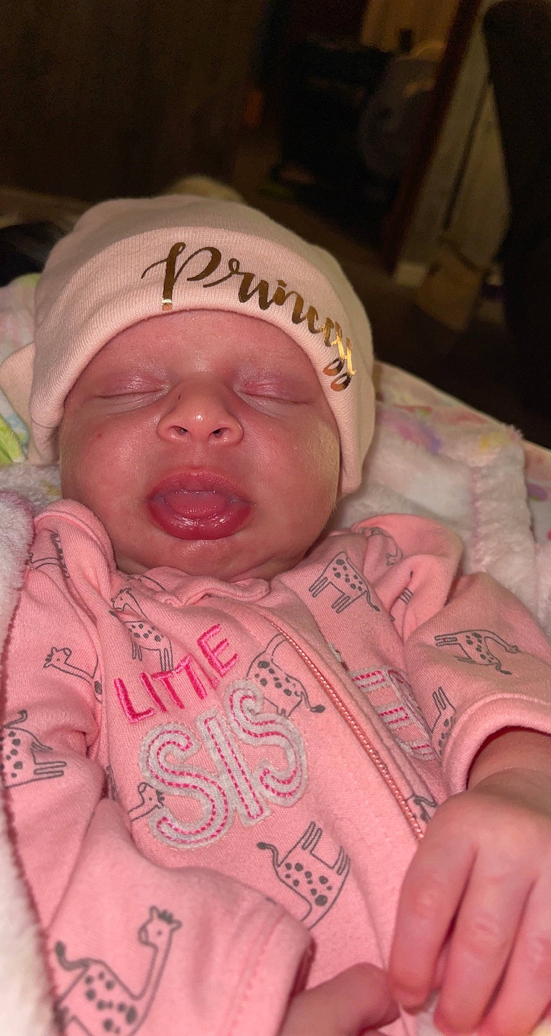 Kamiyah joined the competition — help win amazing prizes! baby, cheek, chin, comfort, ear, eyebrow, face, finger, forehead, hand, happy, headwear, human_body, lip, mouth, neck, nose, person, pink, skin