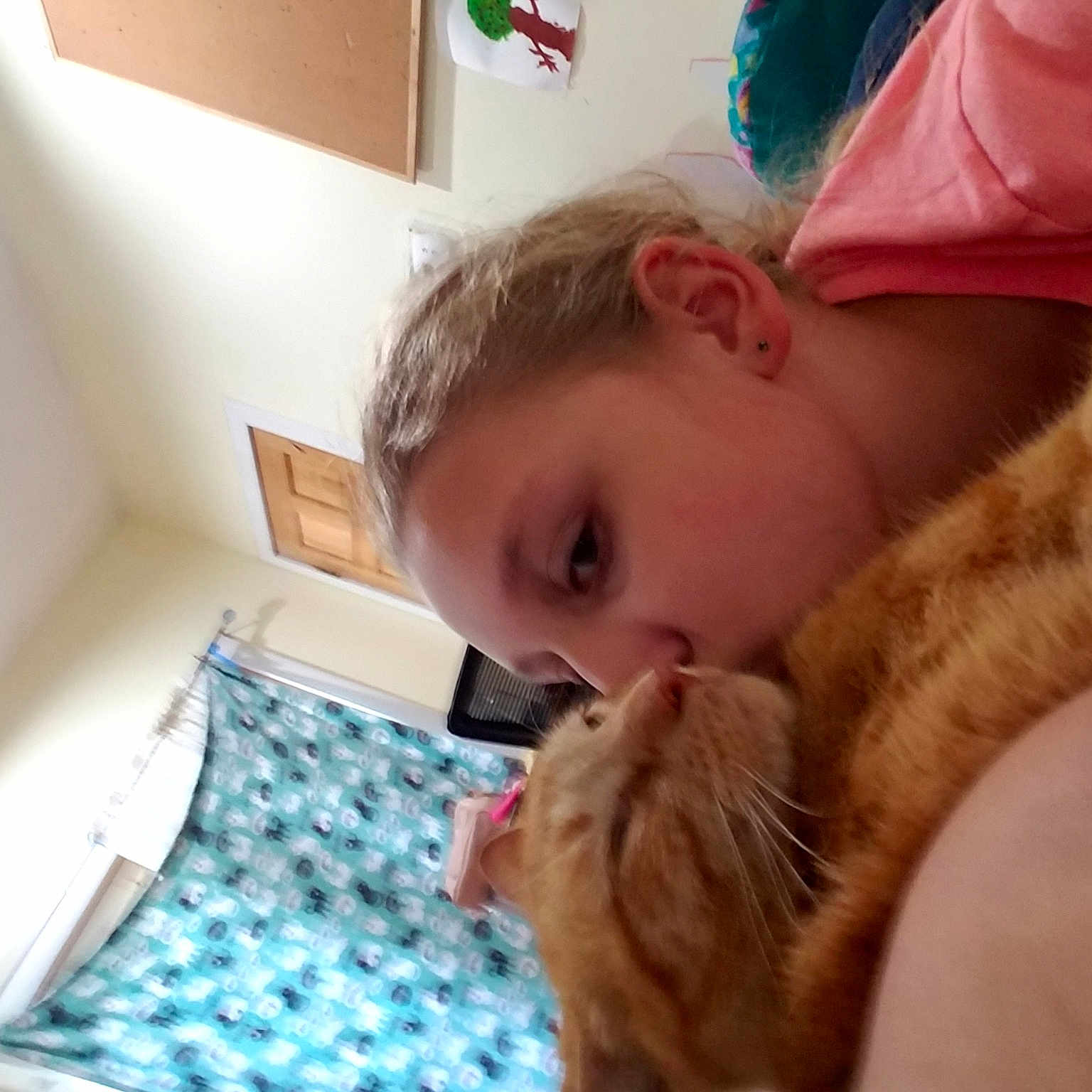 Betty joined the competition — help win amazing prizes! baby, bedtime, cat, cheek, child, ear, eye, face, felidae, fur, hair, head, mouth, nap, neck, nose, skin, sleep, small_to_medium_sized_cats, toddler