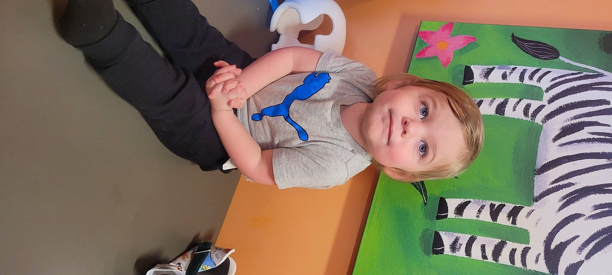 Giovanni joined the competition — help win amazing prizes! baby, baby_products, baby_safety, baby_toddler_clothing, child, comfort, elbow, electric_blue, finger, fun, gesture, happy, joy, person, play, room, sleeve, t_shirt, thumb, toddler