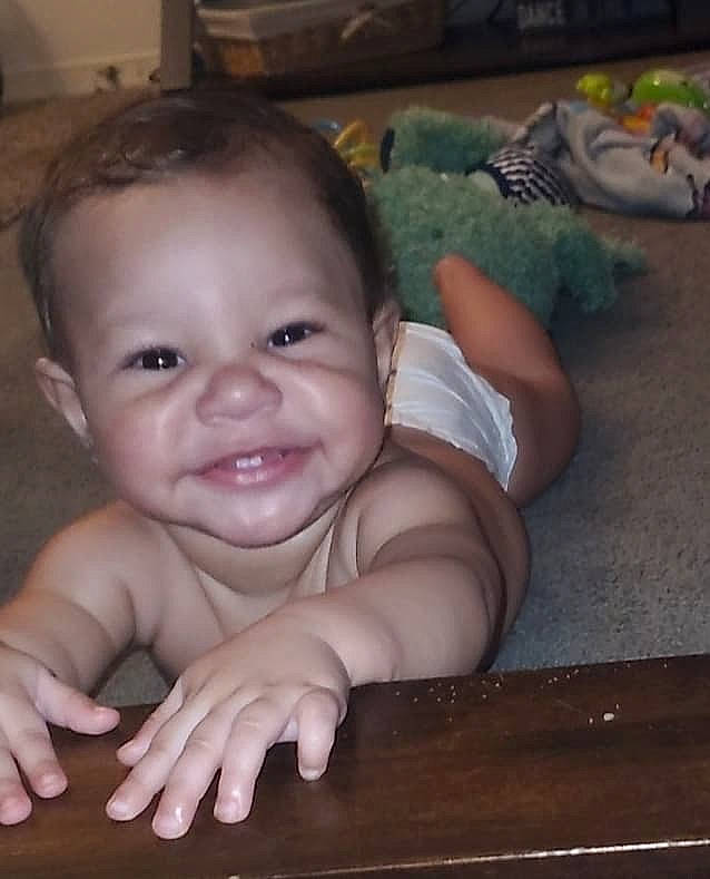 Huxlee joined the competition — help win amazing prizes! baby, cheek, child, chin, eye, face, facial_expression, forehead, fun, hand, head, iris, joy, laugh, lip, mouth, nose, person, skin, smile