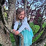 child, clothing, dress, eveningdress, face, formalwear, grass, head, land, nature, outdoors, park, person, photography, plant, portrait, tree, treetrunk, vegetation, woodland