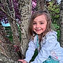 Hailey is registered to the contest to win money with this photo: blonde, brownhair, child, face, female, girl, grass, hair, head, land, nature, outdoors, park, person, photography, plant, portrait, tree, vegetation, woodland