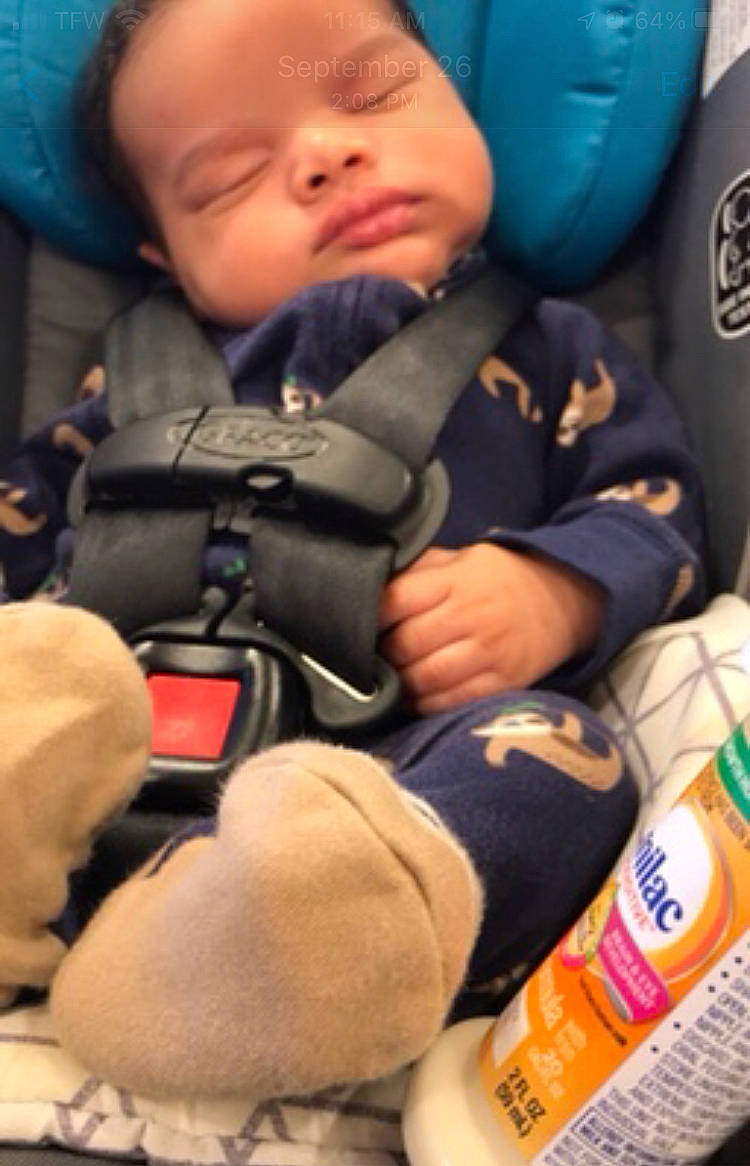 Jaxtyn joined the competition — help win amazing prizes! baby, baby_products, baby_safety, baby_toddler_clothing, car_seat, cheek, child, comfort, face, facial_expression, fun, head, knee, person, photograph, product, sitting, skin, snapshot, thumb