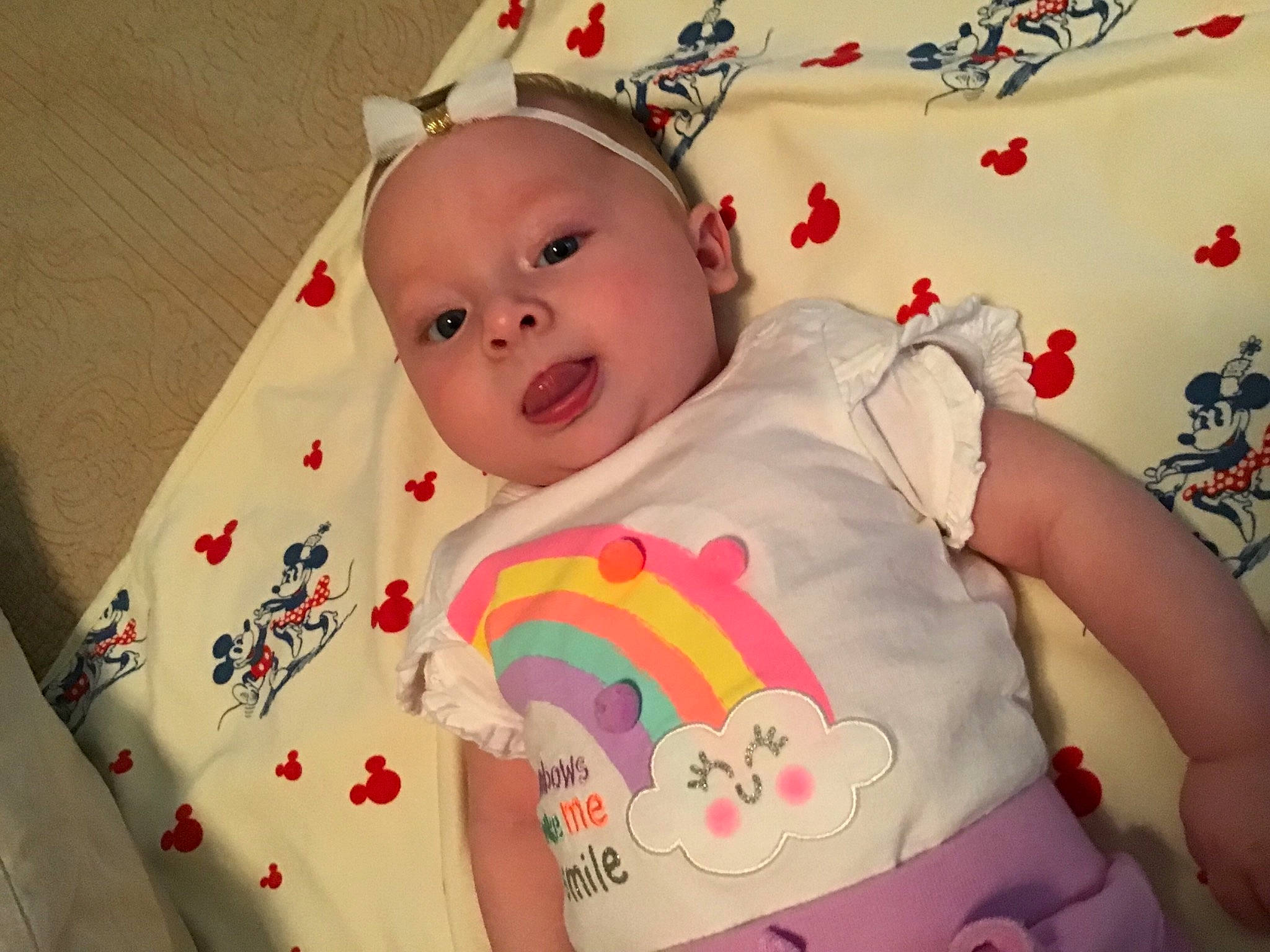 Mikala joined the competition — help win amazing prizes! baby, baby_products, baby_sleeping, baby_toddler_clothing, cheek, child, head, lip, nap_mat, person, pink, product, skin, textile, toddler