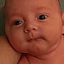 baby, infant, face, eyes, skin, hand, closeup, portrait, child, expression, newborn, resting, curious, cute, human, person, head, soft, indoors, warm