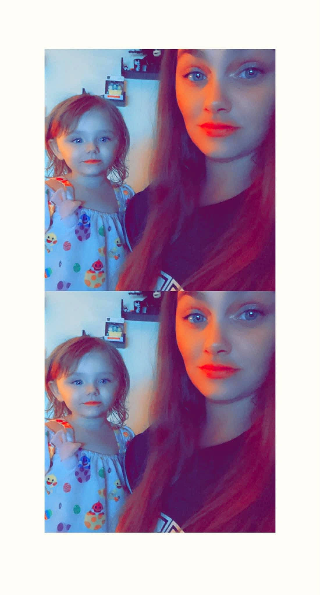 Malia is registered to the contest to win money with this photo: blue, eye, eyebrow, eyelash, face, facial_expression, fashion, hair, hairstyle, head, iris, lip, lipstick, makeover, orange, person, photograph, pink, product, purple