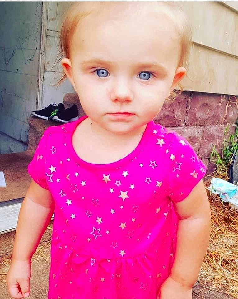 Malia joined the competition — help win amazing prizes! baby_toddler_clothing, cheek, child, clothing, cool, eyelash, face, finger, happy, head, neck, person, pink, purple, shoulder, skin, sleeve, summer, t_shirt, toddler