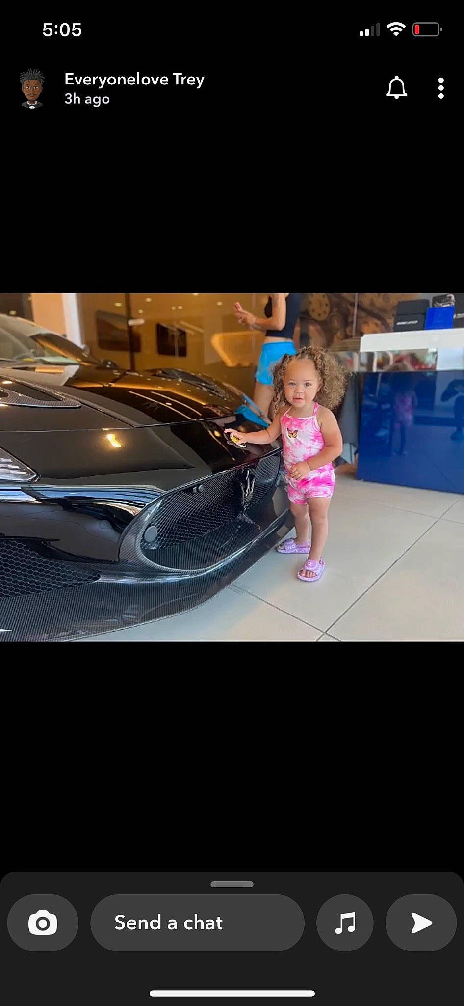 Zaliyah joined the competition — help win amazing prizes! auto_part, automotive_design, automotive_exterior, automotive_lighting, automotive_tire, bumper, car, event, family_car, grille, headlamp, hood, luxury_vehicle, mid_size_car, motor_vehicle, person, personal_luxury_car, toddler, trunk, vehicle