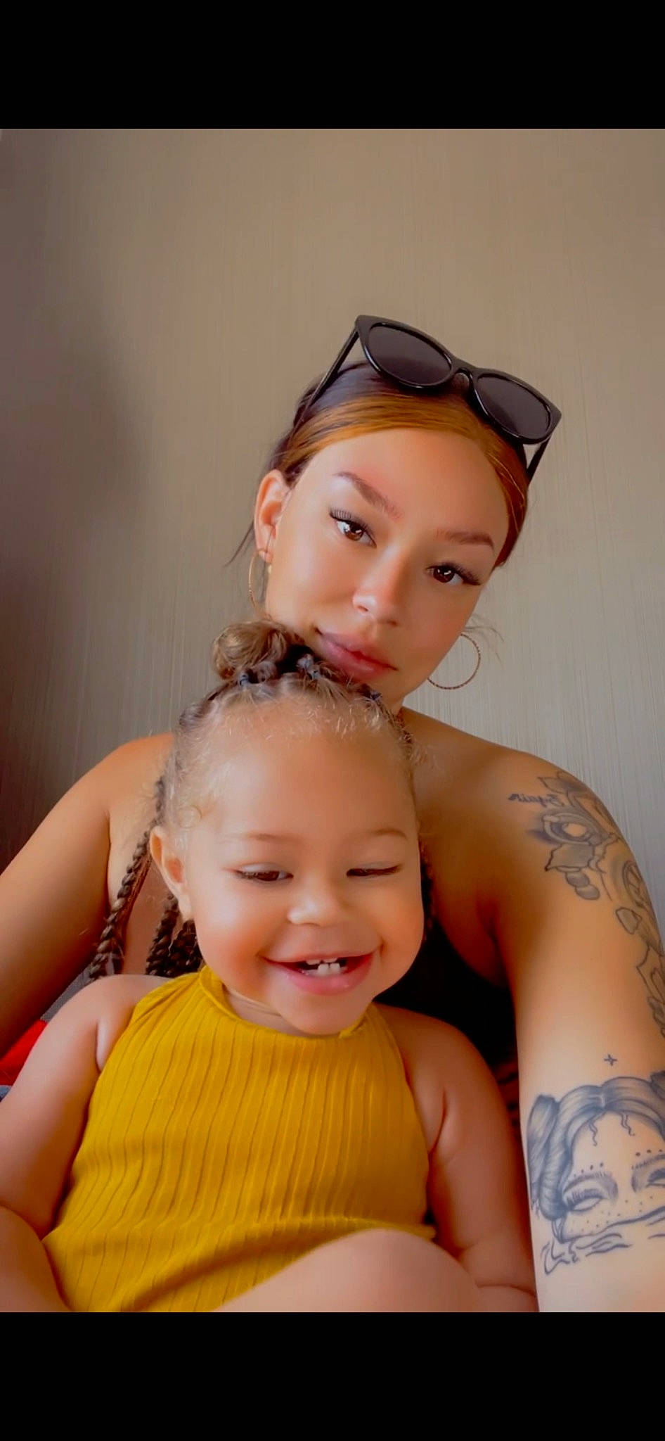 Zaliyah joined the competition — help win amazing prizes! abdomen, arm, chest, chin, eye, eyebrow, eyelash, fashion_design, flash_photography, gesture, goggles, hairstyle, happy, joy, lip, neck, person, skin, smile, toddler