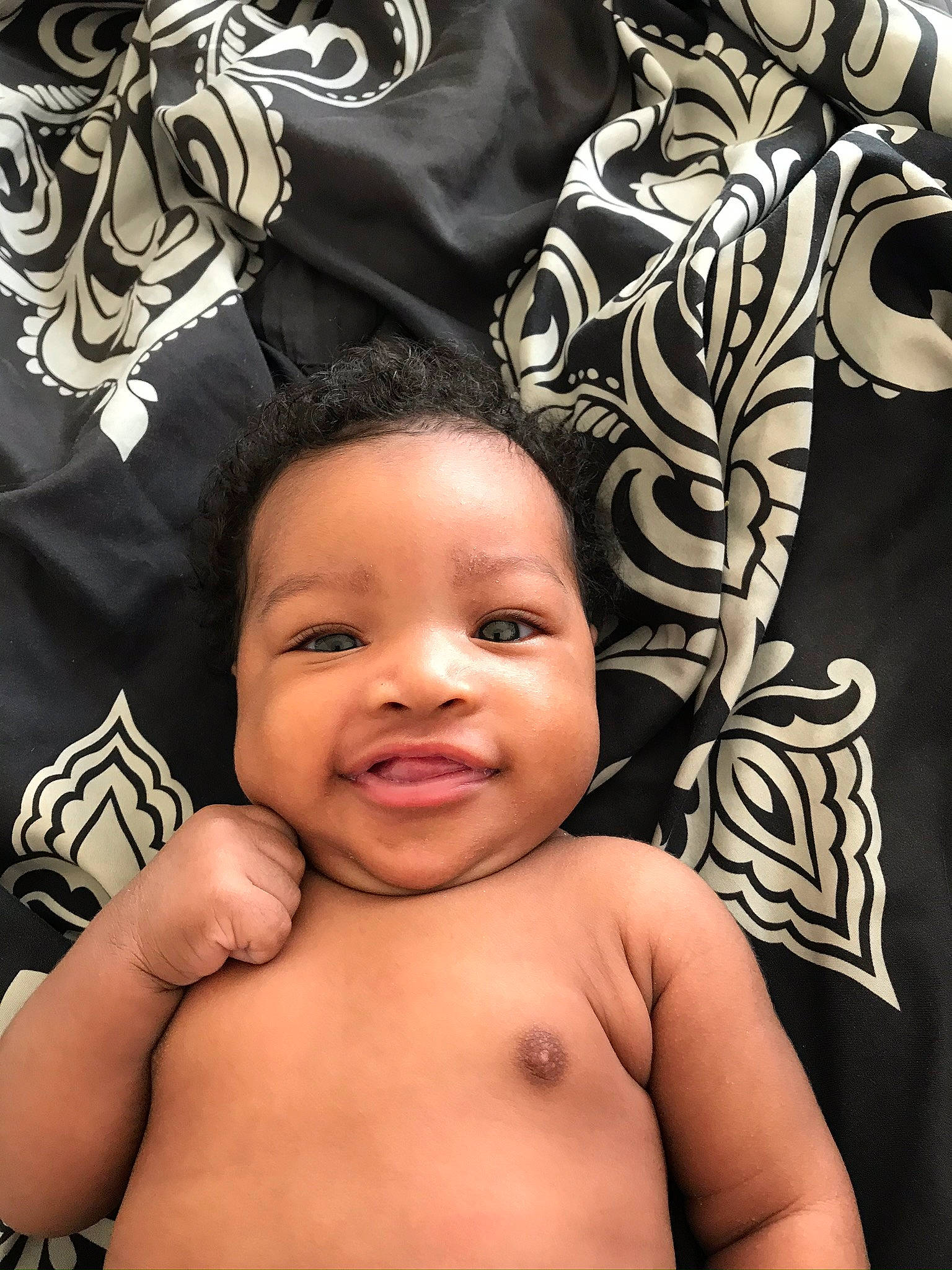 Saige Moriah joined the competition — help win amazing prizes! arm, black, cheek, eye, eyebrow, eyelash, face, flash_photography, gesture, hairstyle, happy, human, lip, mammal, mouth, neck, person, skin, sleeve, smile