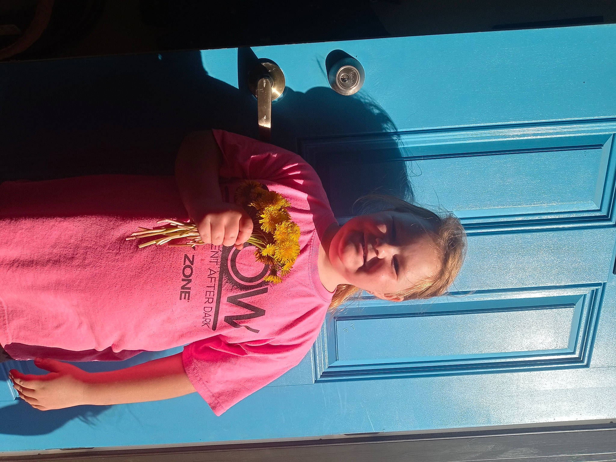 Dawn joined the competition — help win amazing prizes! automotive_exterior, electric_blue, eyewear, fun, happy, joy, leisure, magenta, person, recreation, room, sky, smile, t_shirt, tints_and_shades, tree, vacation, vehicle_door