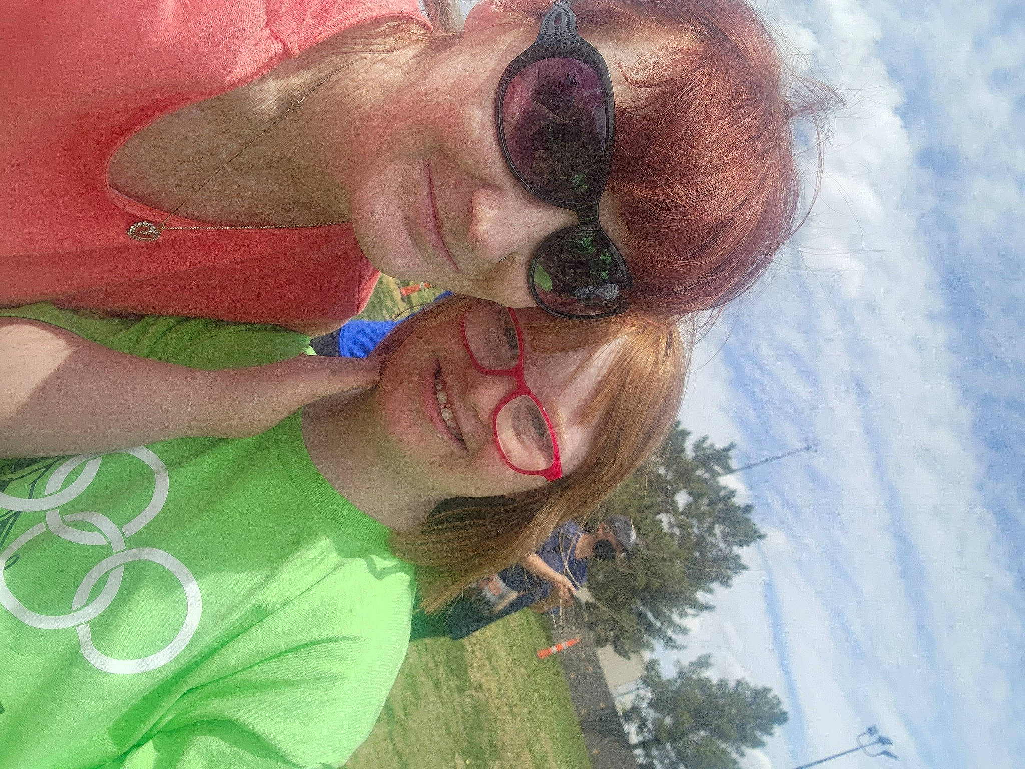 Rhylinn is registered to the contest to win money with this photo: cloud, cool, eyewear, face, fun, glasses, goggles, happy, hat, joy, leisure, mouth, person, recreation, sky, smile, summer, sun_hat, sunglasses, travel