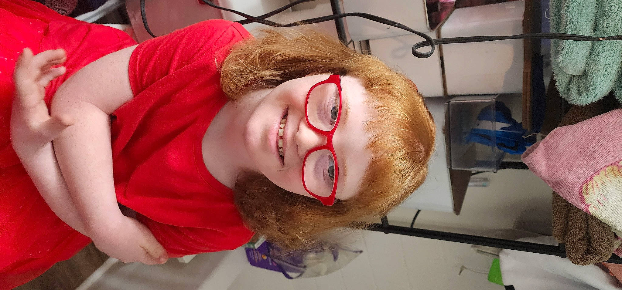 Rhylinn joined the competition — help win amazing prizes! cheek, child, chin, comfort, ear, elbow, eyebrow, eyelash, eyewear, fun, glasses, happy, jaw, joy, laugh, mouth, neck, nose, person, smile