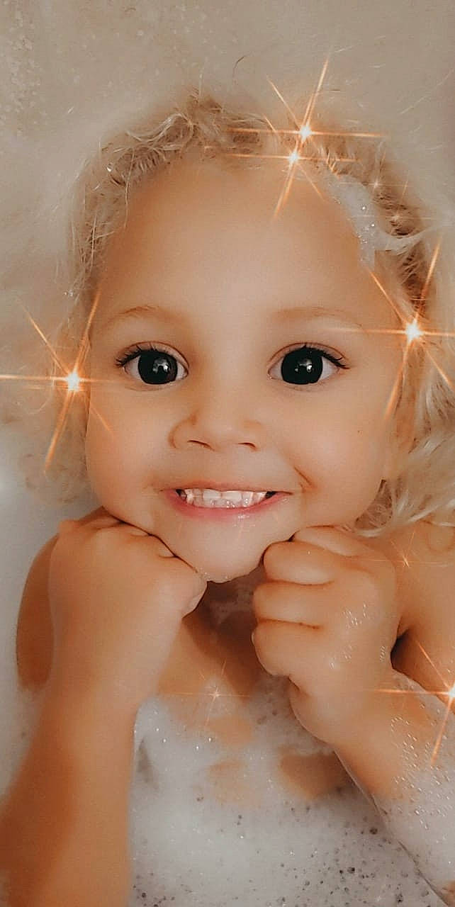 Amiah is registered to the contest to win money with this photo: baby, baby_bathing, bathing, beauty, cheek, child, child_model, chin, close_up, eye, eyebrow, face, forehead, head, iris, joy, lip, nose, organ, person