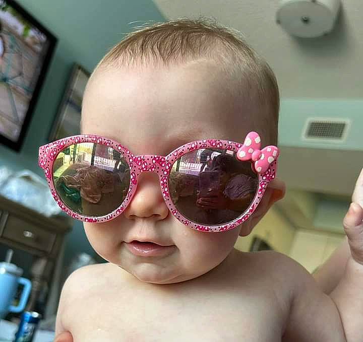 Grace joined the competition — help win amazing prizes! cheek, chin, eye_glass_accessory, eyebrow, eyelash, eyewear, facial_expression, forehead, glasses, goggles, hairstyle, human_body, jaw, lip, mouth, nose, person, skin, sunglasses, vision_care