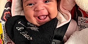 Bella joined the competition — help win amazing prizes! baby, blanket, car_seat, child, close_up, clothing, cozy, cute, expression, face, happy, indoors, infant, pink_hood, seatbelt, smile, soft, straps, tongue_out, warm