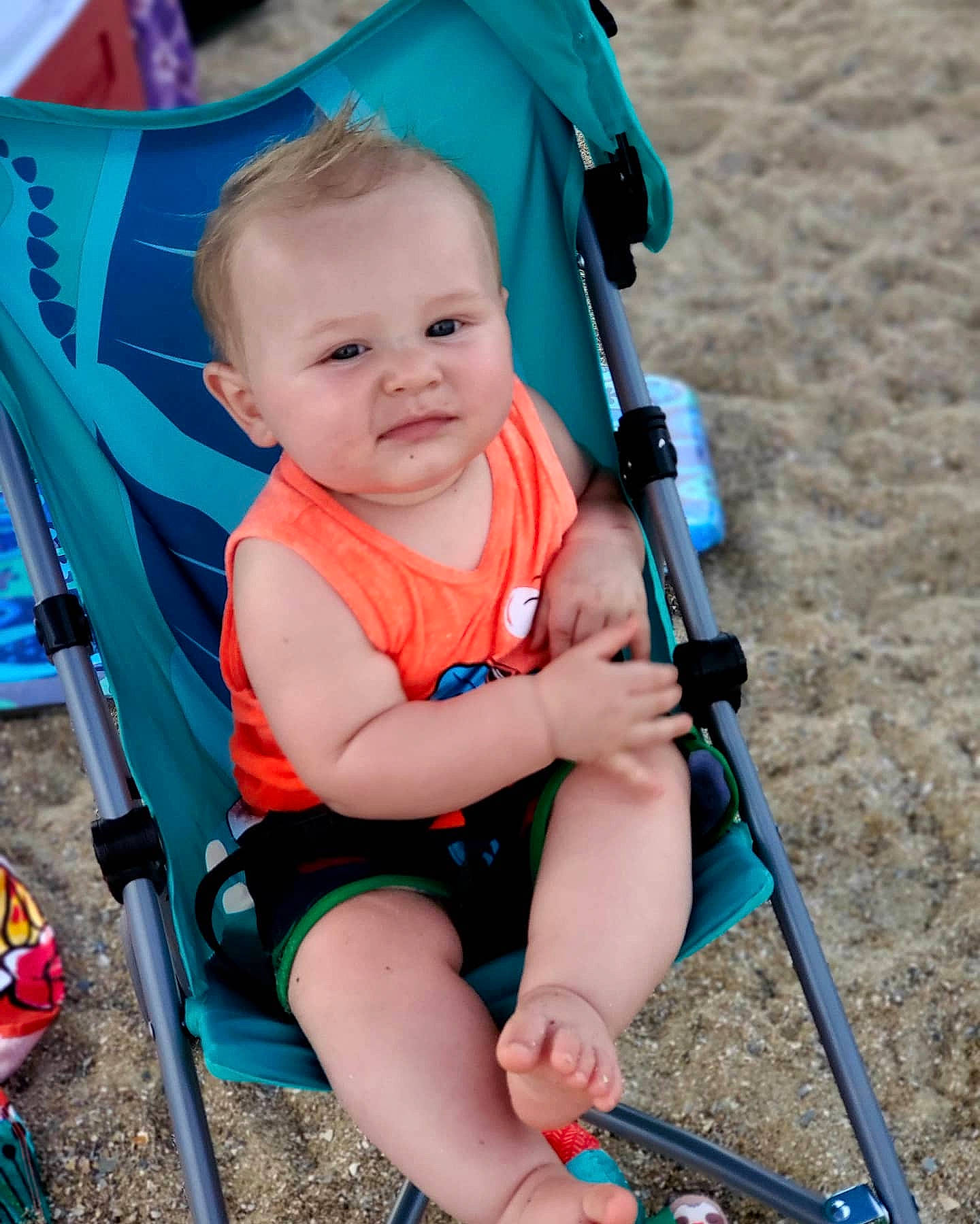 Easton joined the competition — help win amazing prizes! baby, baby_carriage, baby_products, child, person, play, product, skin, smile, toddler, vacation