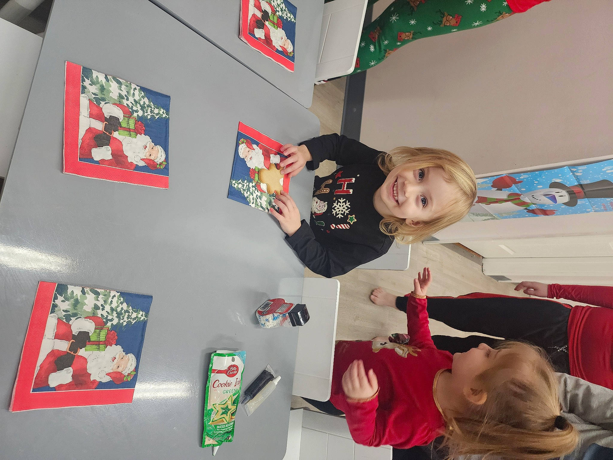 Avery Jo is registered to the contest to win money with this photo: art, baseball_cap, carmine, child, event, fun, hat, joy, kindergarten, person, play, room, smile, t_shirt, toddler, visual_arts