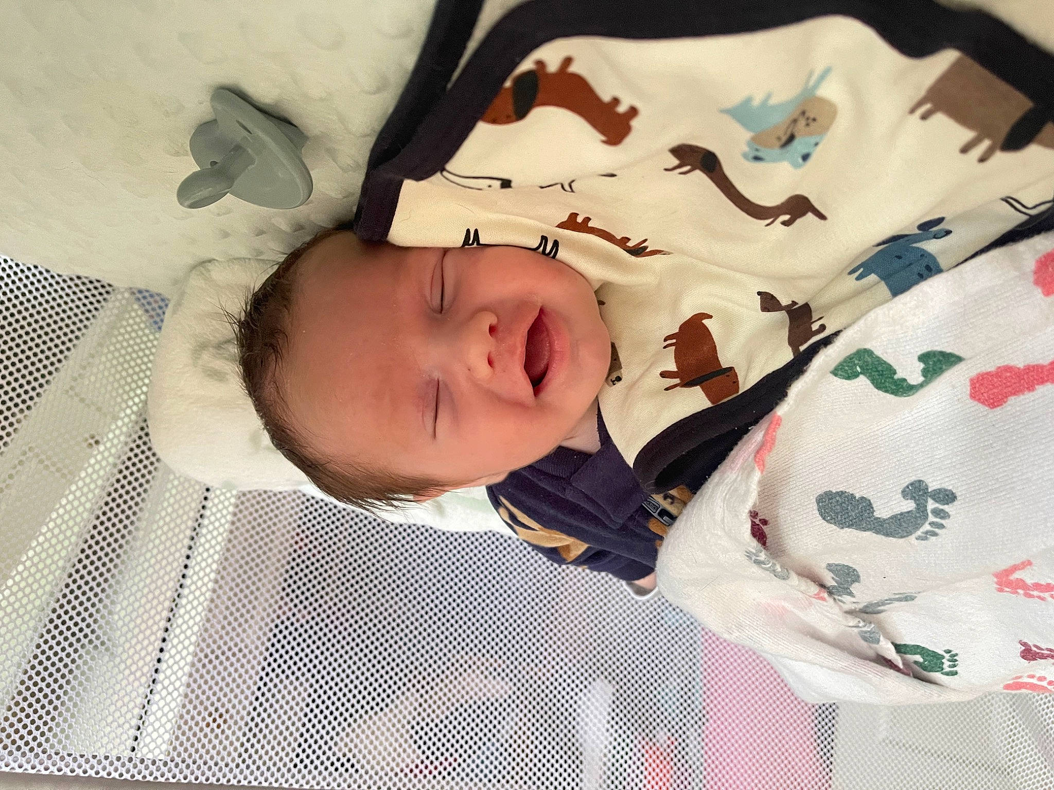 Talon joined the competition — help win amazing prizes! baby, baby_products, baby_toddler_clothing, bedtime, carmine, child, comfort, linens, nap, pattern, person, sleep, sleeve, t_shirt, toddler, tree, wood