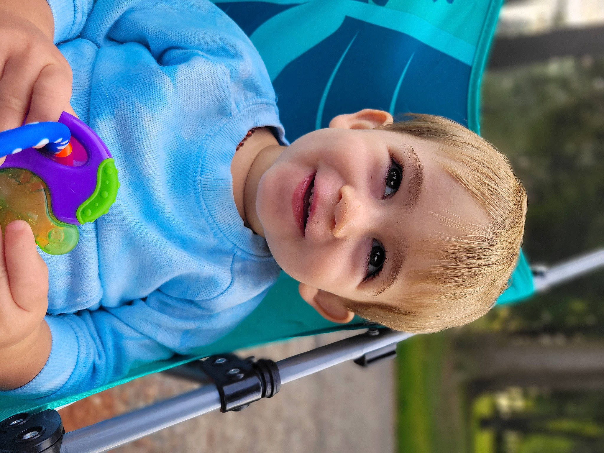 Zayd is registered to the contest to win money with this photo: baby, baby_playing_with_toys, baby_toddler_clothing, beauty, child, face, facial_expression, fun, hand, happy, head, joy, leisure, mammal, nose, people, person, skin, smile, summer