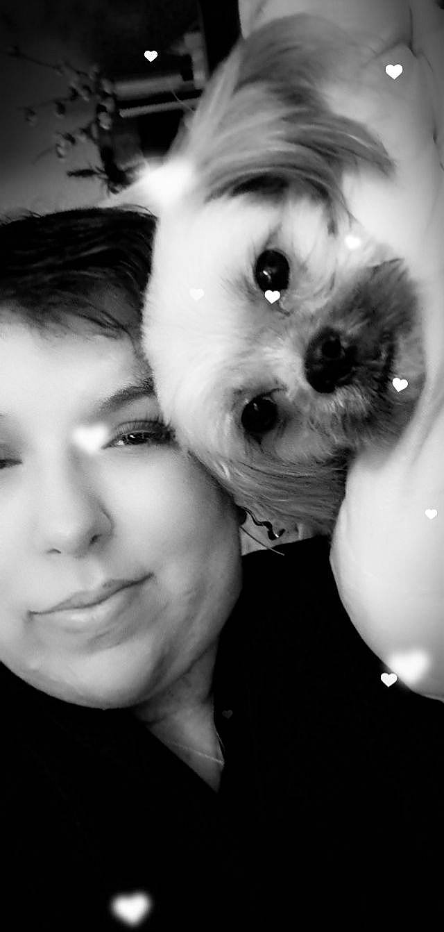 Simba participe au concours pour gagner de l'argent avec cette photo : black, black_and_white, black_hair, child, companion_dog, dog, eyelash, flash_photography, gesture, happy, iris, monochrome, monochrome_photography, nose, skin, smile, style, toy, toy_dog, white