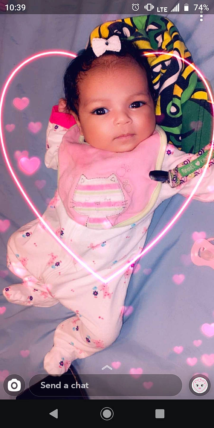 Jaizelle is registered to the contest to win money with this photo: baby, cheek, child, person, pink, skin, toddler