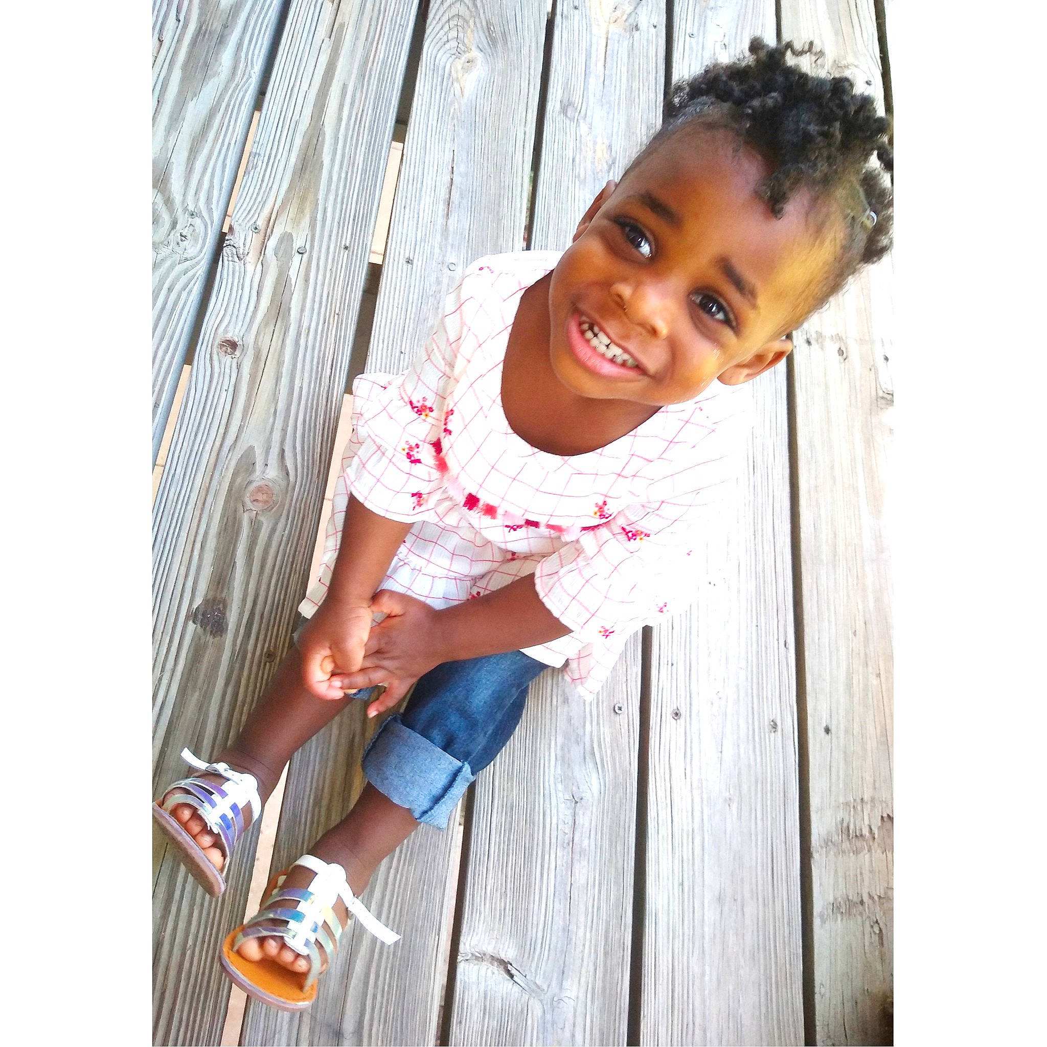 Jaide is registered to the contest to win money with this photo: child, child_model, cool, denim, happy, joy, person, photography, play, smile, toddler