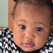 Heart joined the competition — help win amazing prizes! baby, child, face, portrait, cute, black_and_white, clothing, pattern, head, expression, indoor, person, young, infant, closeup, eyes, hair, skin, adorable, soft