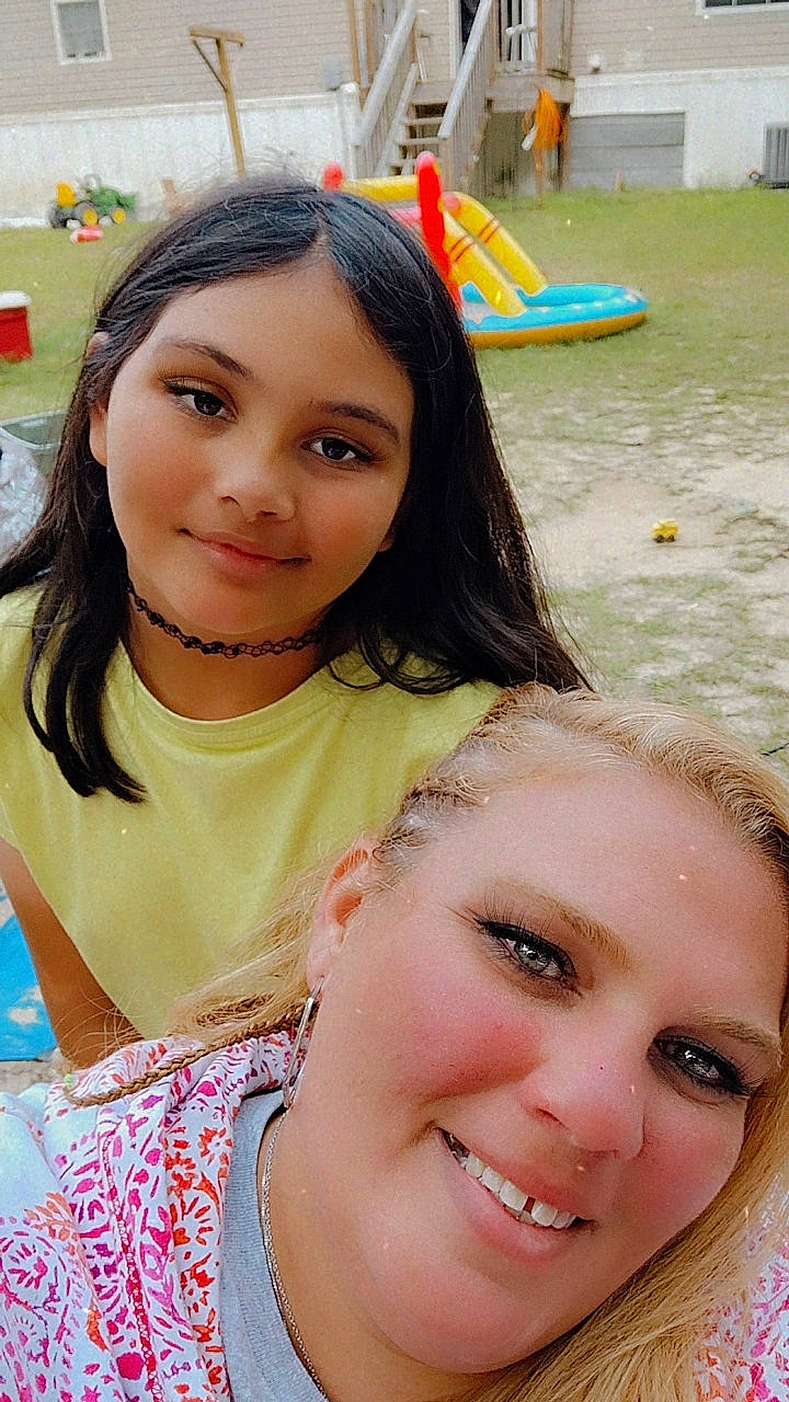 Annabelle is registered to the contest to win money with this photo: beauty, black_hair, child, eyebrow, eyelash, face, friendship, fun, hairstyle, happy, human, joy, leisure, lip, long_hair, people, person, photograph, skin, smile