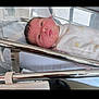 newborn, baby, infant, hospital, bassinet, blanket, face, person, bed, sleeping, cute, newborn_baby, indoors, resting, healthcare, medical, crib, child, portrait, wrapped