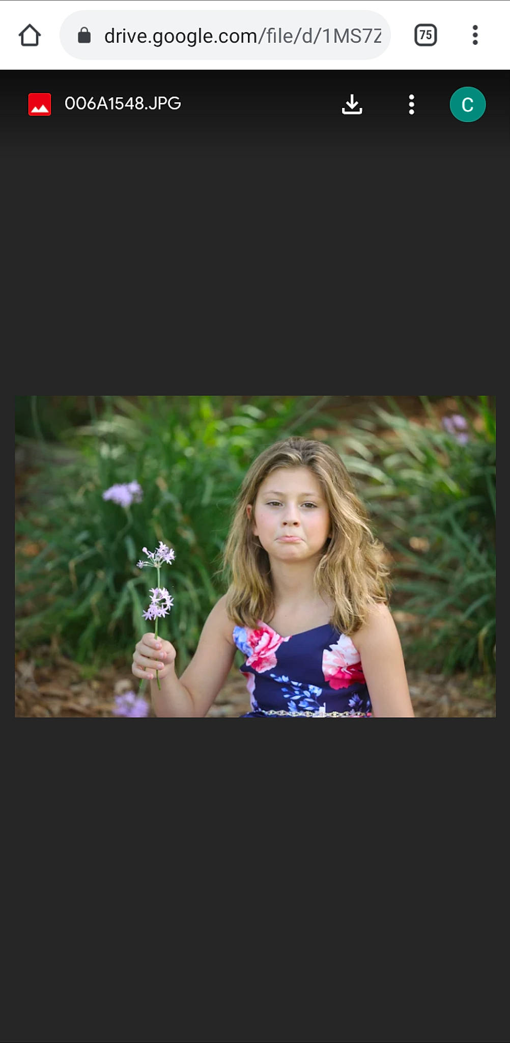 Chloe joined the competition — help win amazing prizes! blond, child, darkness, electric_blue, flash_photography, flower, flowering_plant, forest, fun, grass, hairstyle, happy, jewellery, leisure, magenta, people_in_nature, person, petal, plant, portrait_photography