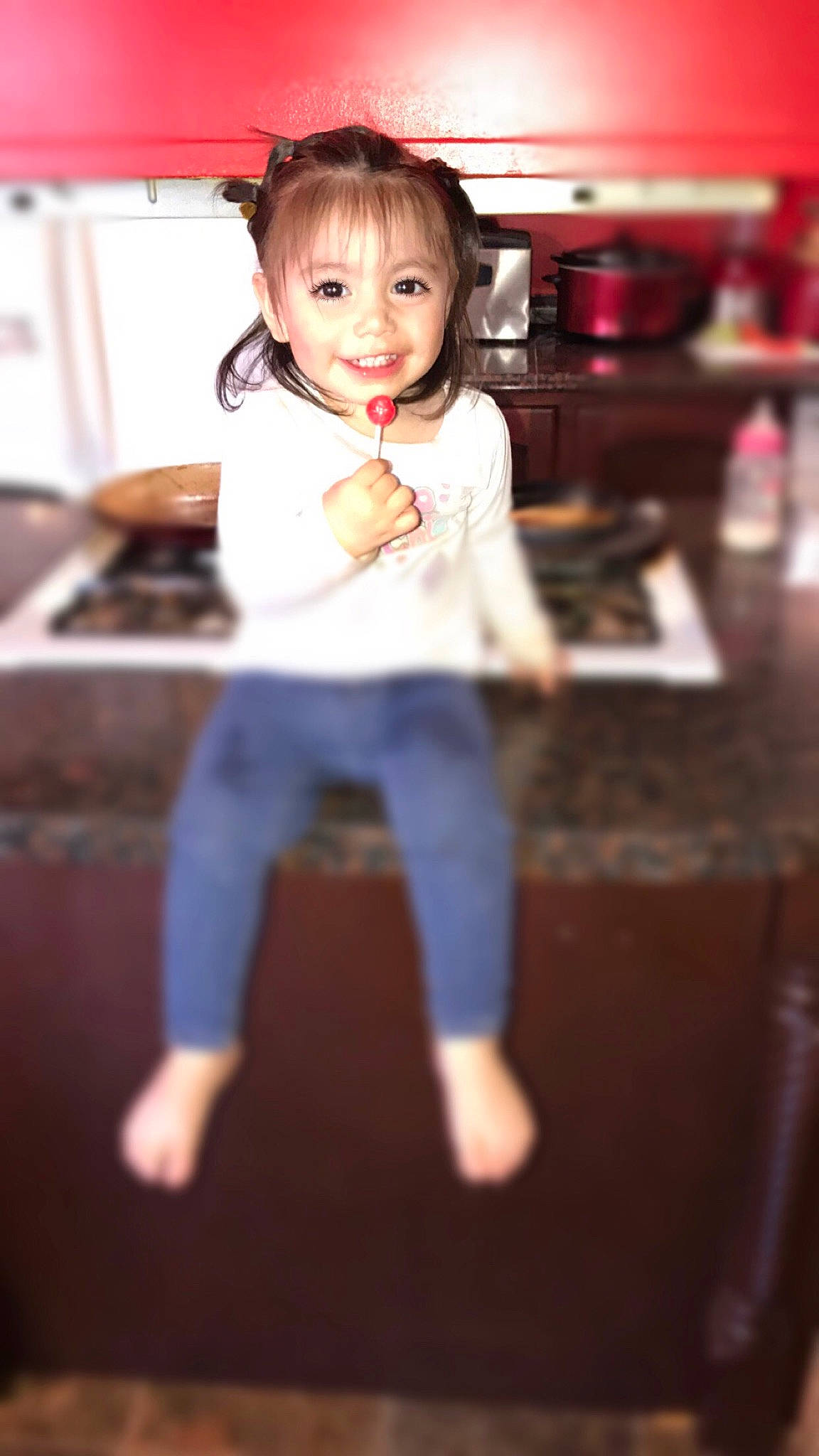 Rosaleen joined the competition — help win amazing prizes! baby, beauty, cheek, child, daughter, fun, joint, joy, person, photography, play, recreation, shoulder, skin, smile, snapshot, standing, toddler