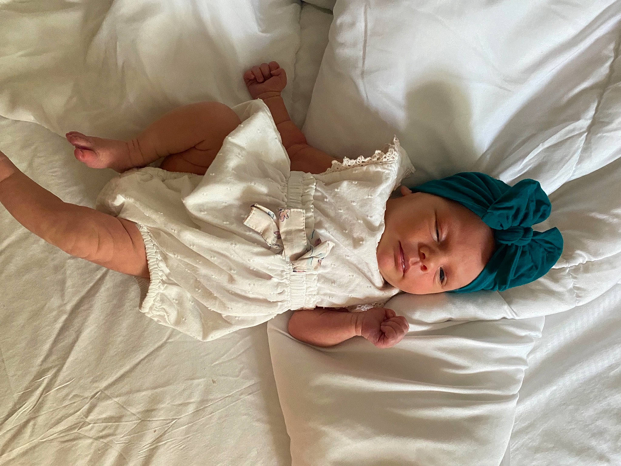 Braylyn joined the competition — help win amazing prizes! baby, baby_sleeping, bed, bed_sheet, bedding, bedtime, child, comfort, duvet, elbow, eye, gesture, hand, headwear, linens, nap, person, room, skin, sleeve