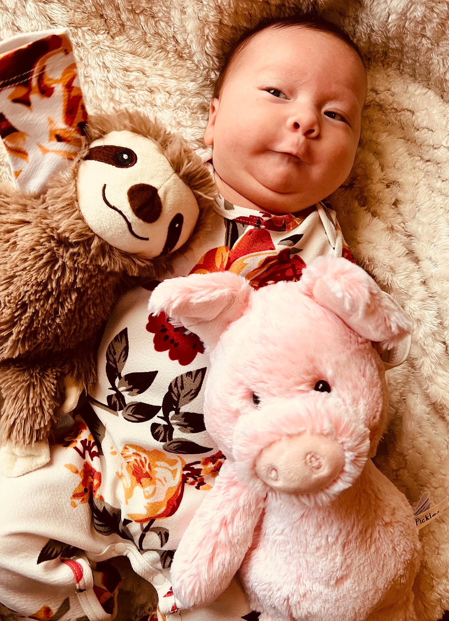 Lila joined the competition — help win amazing prizes! baby, baby_toddler_clothing, baby_toys, child, companion_dog, doll, fur, happy, mammal, pattern, people_in_nature, person, plush, stuffed_toy, teddy_bear, terrestrial_animal, textile, toddler, toy, vertebrate