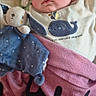 Nathan participe au concours pour gagner de l'argent avec cette photo : baby, bedtime, blanket, blue_toy, cheeks, close_up, cozy, eyelashes, infant, lovey, nursery, onesie, pacifier, pillow, pink_blanket, plush_toy, portrait, sleeping, soft_texture, whale_print