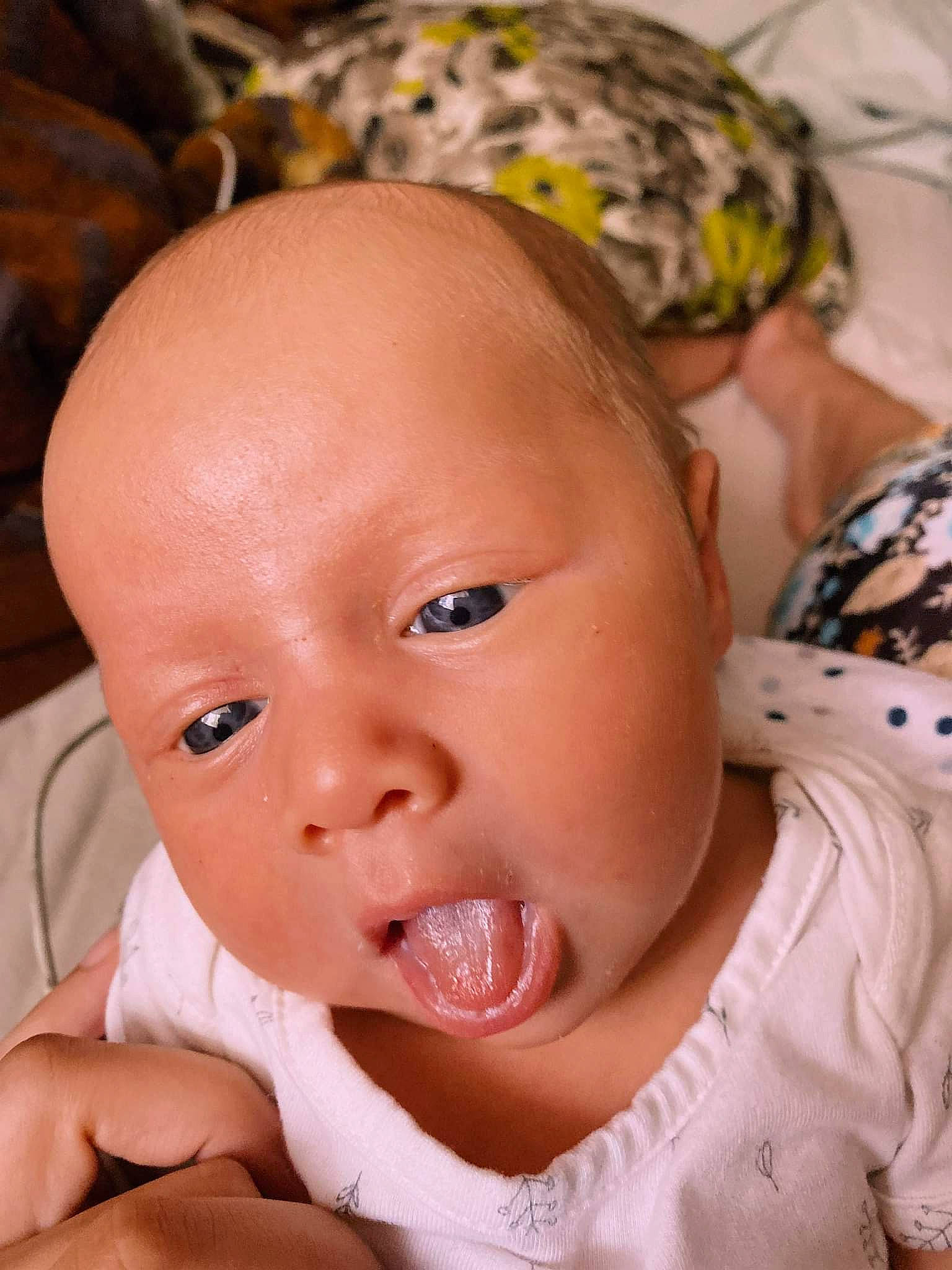 Ezra joined the competition — help win amazing prizes! baby, baby_toddler_clothing, cheek, ear, eye, eyebrow, eyelash, finger, forehead, gesture, happy, iris, lip, mouth, nail, neck, nose, person, skin, thumb