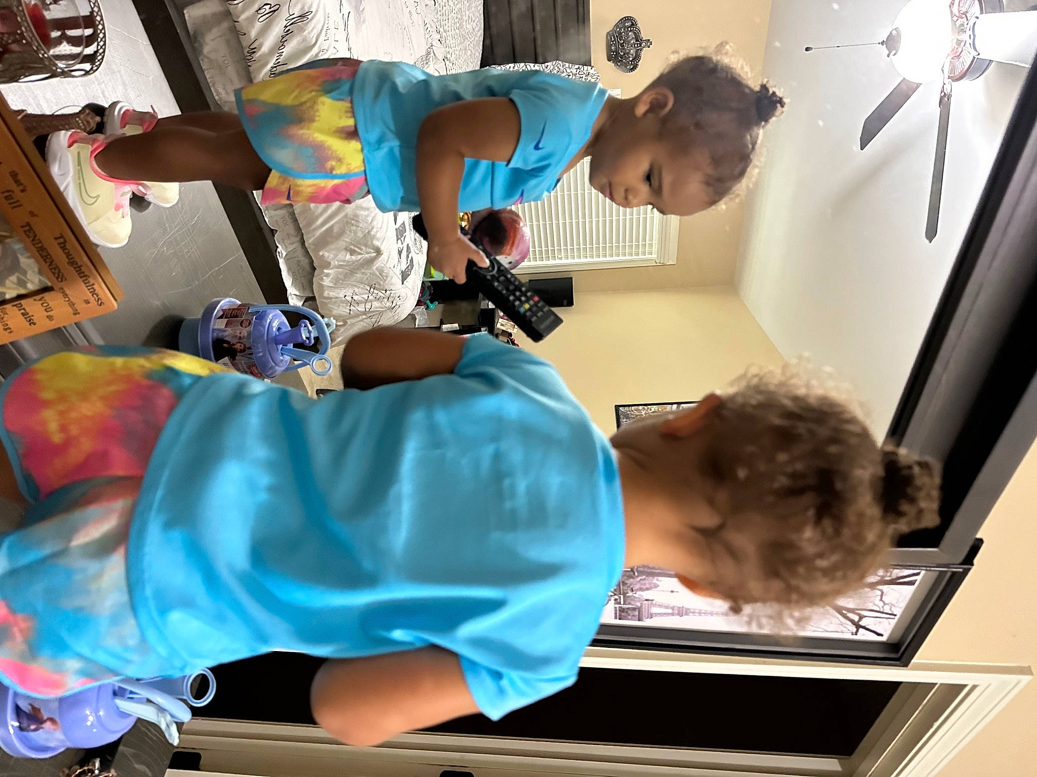 Cali joined the competition — help win amazing prizes! arm, baby, child, comfort, elbow, fun, knee, leisure, person, room, t_shirt, thigh, toddler, wrist