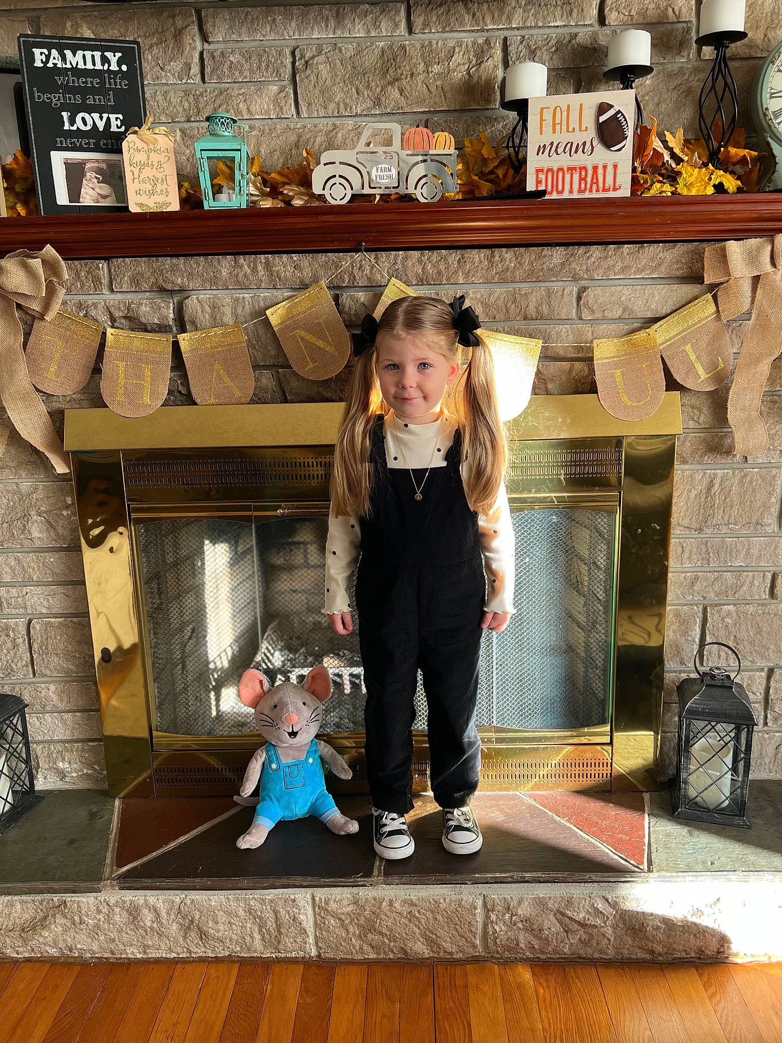 Jacqueline joined the competition — help win amazing prizes! brown, child, denim, fashion, fashion_accessory, flooring, fun, fur, happy, hardwood, human, joy, outerwear, person, room, shelf, sitting, standing, t_shirt, toddler