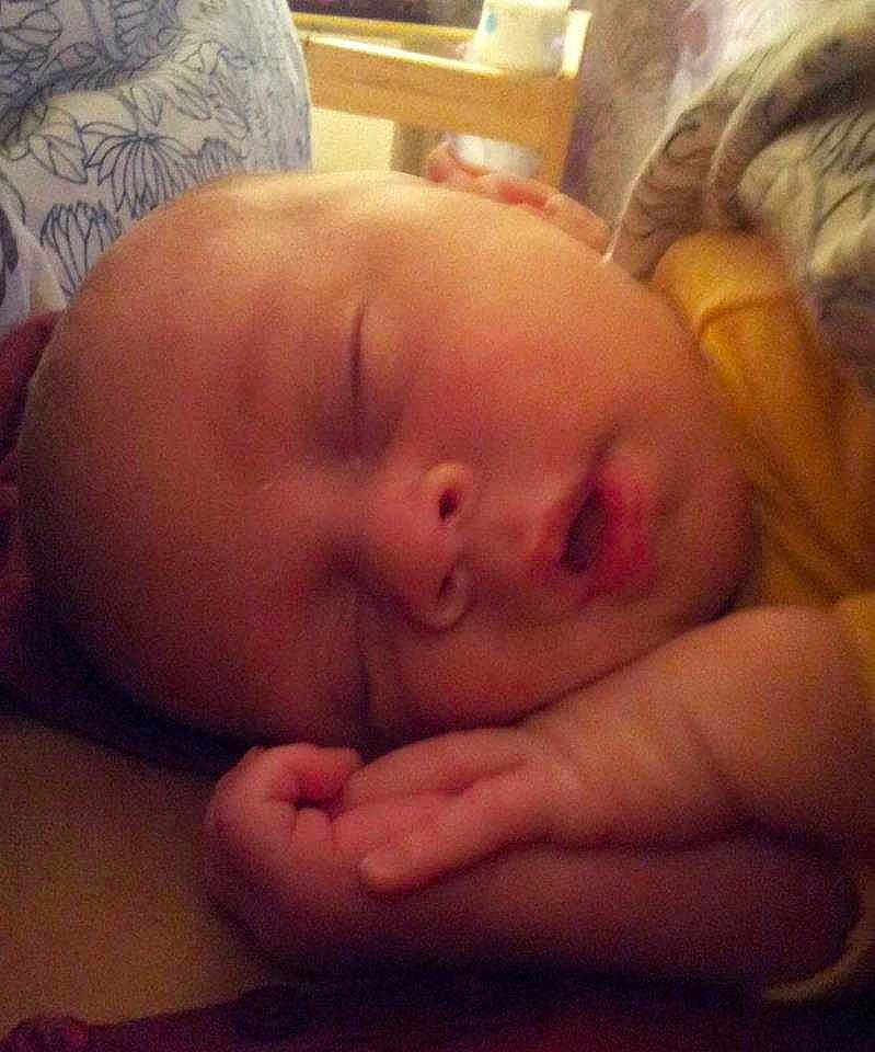 Gabin participe au concours pour gagner de l'argent avec cette photo :