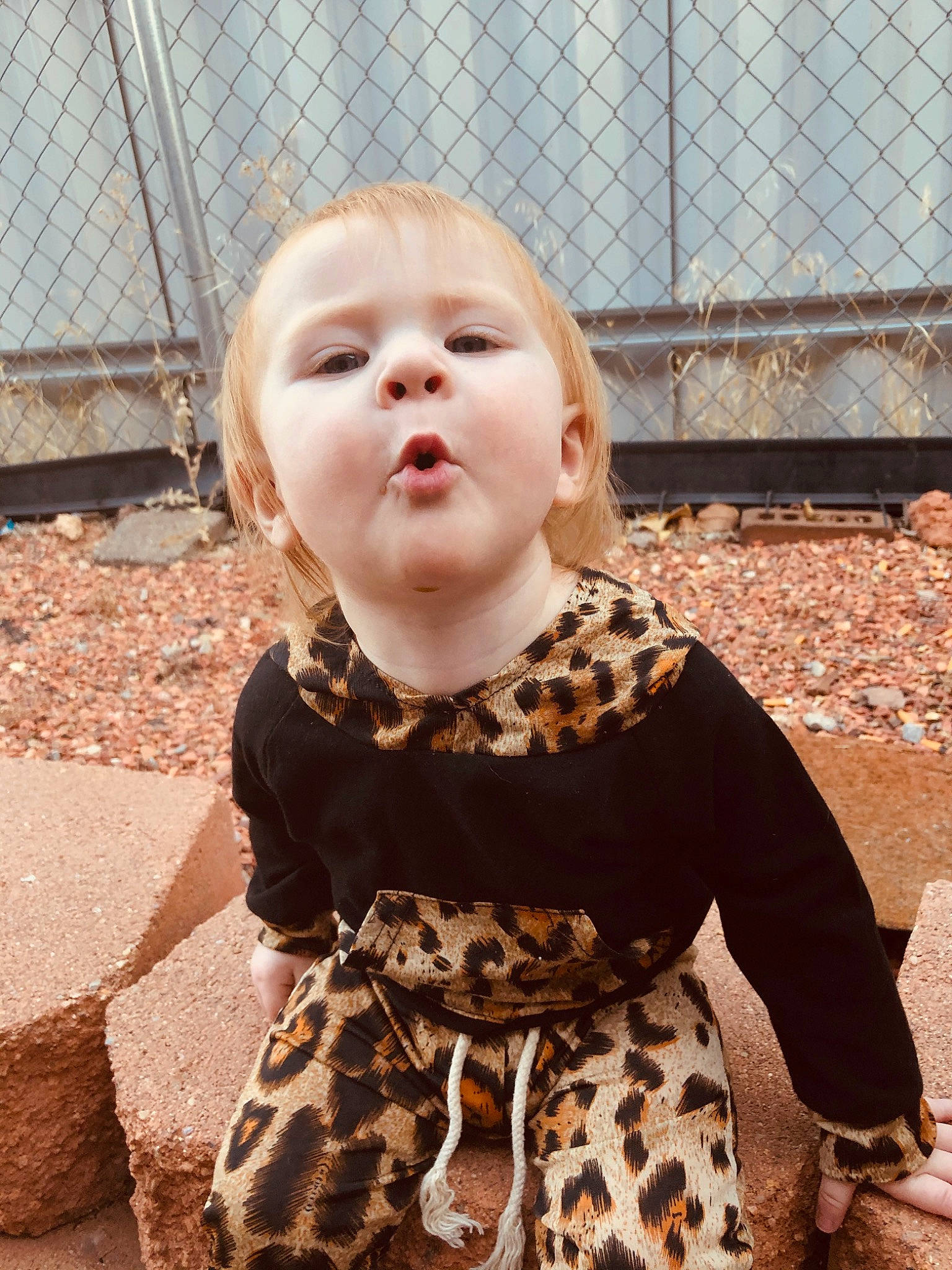 Autumn is registered to the contest to win money with this photo: baby, baby_toddler_clothing, cheek, child, design, dress, face, head, pattern, person, skin, sleeve, smile, toddler