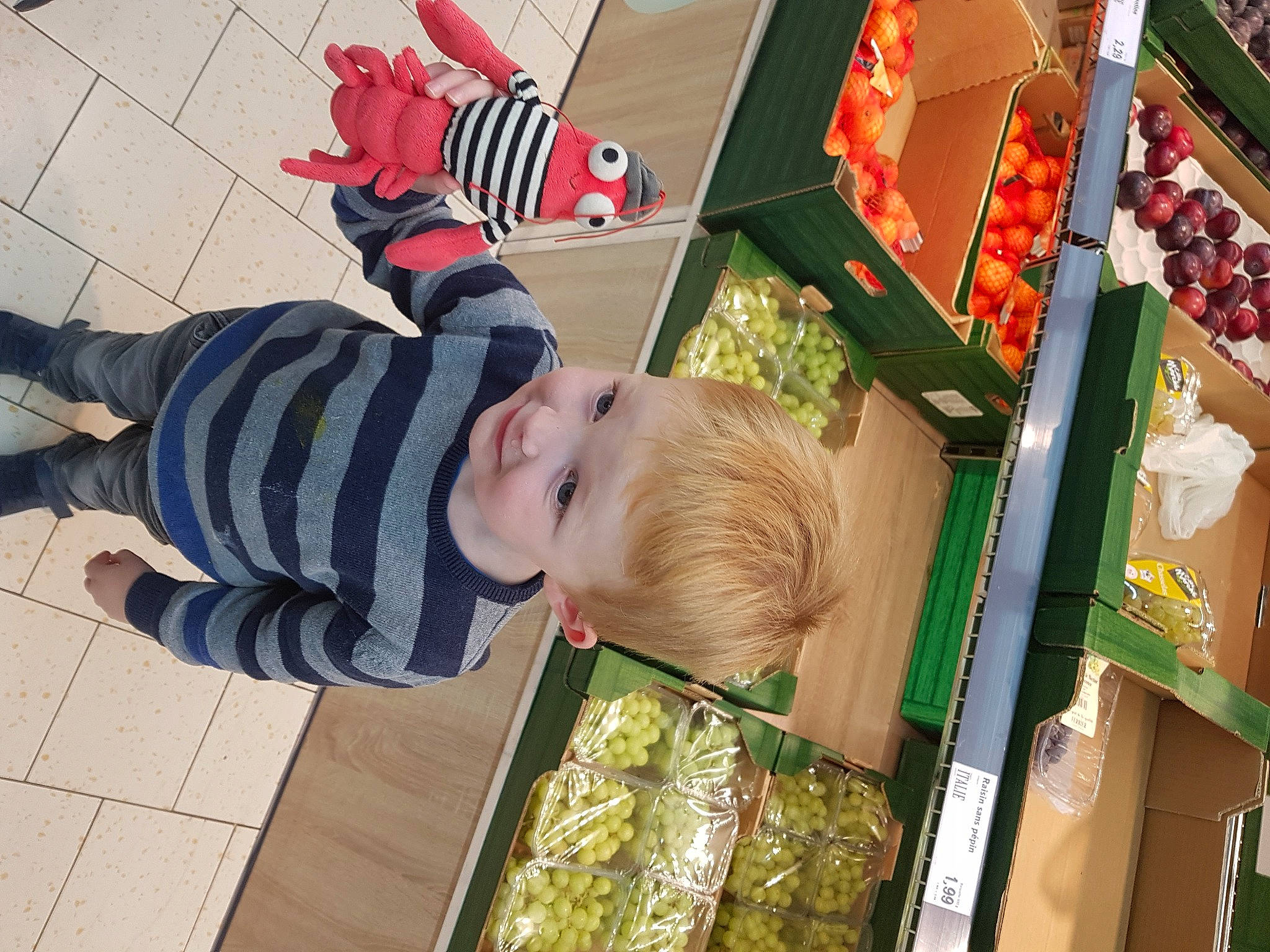 Célyan participe au concours pour gagner de l'argent avec cette photo : amusement_ride, baby, child, event, flooring, fun, glasses, grass, happy, hat, joy, leaf, leisure, orange, person, plant, play, product, recreation, t_shirt