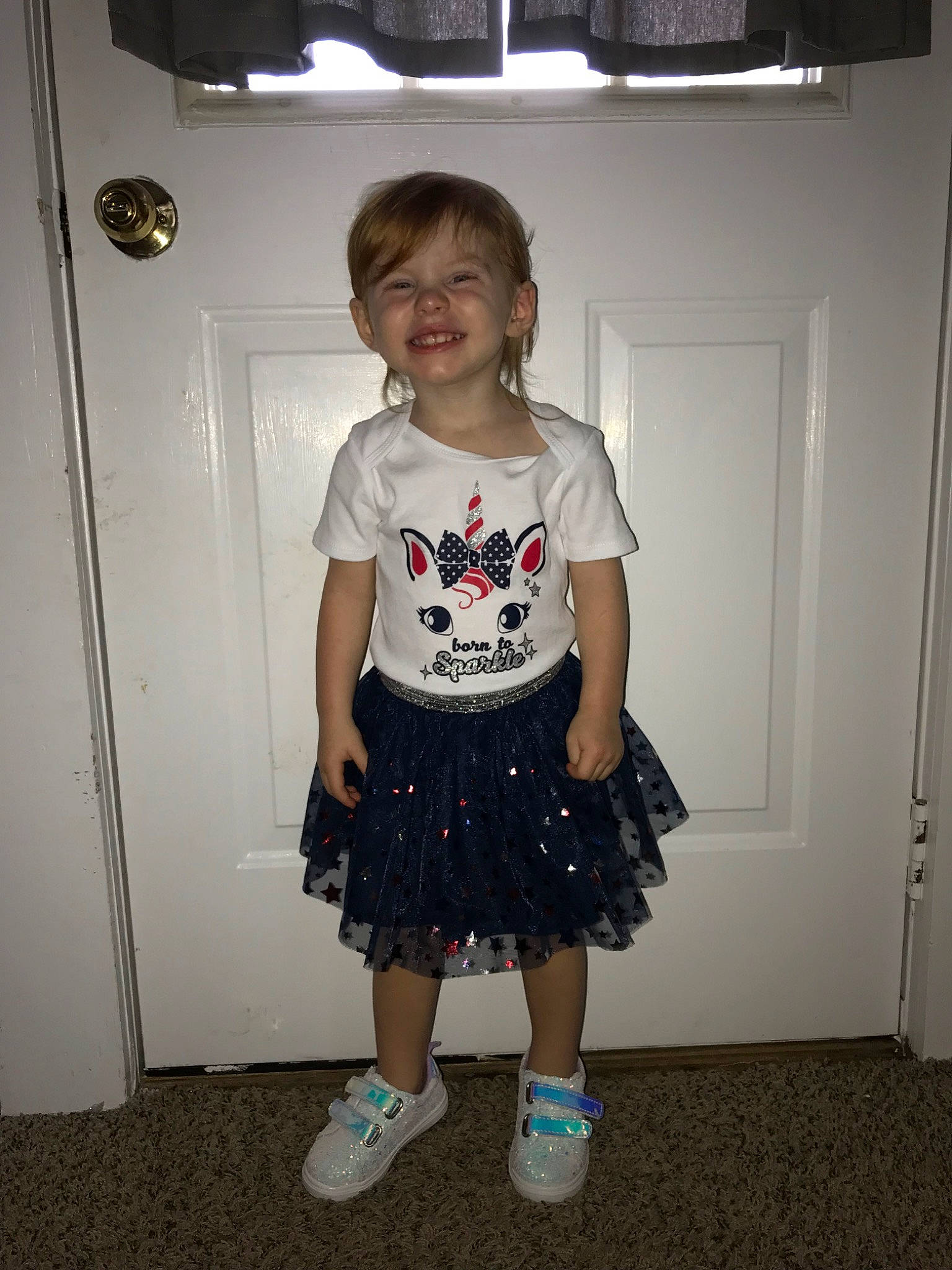 Jazzlynn joined the competition — help win amazing prizes! baby_toddler_clothing, child, clothing, costume, dress, footwear, joy, kilt, person, shoe, t_shirt, toddler