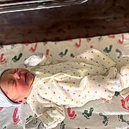 Roman joined the competition — help win amazing prizes! newborn, baby, infant, sleeping, onesie, hat, hospital, blanket, footprints, bassinet, cozy, soft, cute, child, clothing, sleep, rest, infantwear, hospitalwear, peaceful